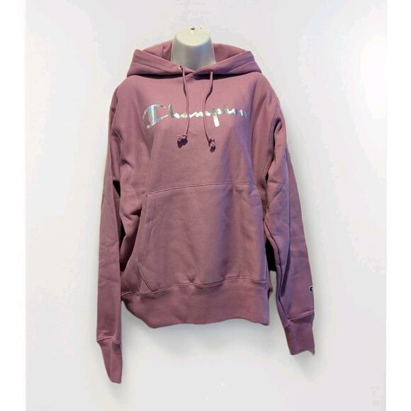 champion purple reverse weave hoodie Med NWT - Picture 1 of 3